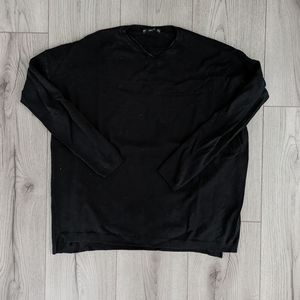 Zara Black Crewneck